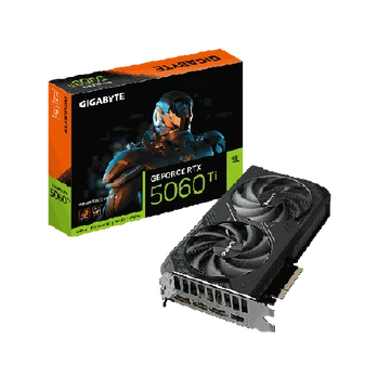 Vaizdo plokštė Gigabyte GeForce RTX 5060 Ti WINDFORCE OC 16G, 16 GB