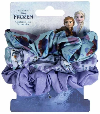 Plaukų gumytės Frozen Mėlyna 3 Dalys