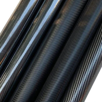 Lipni plėvėlė 4D Carbon Black, 30x152 cm