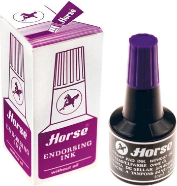 Tušas antspaudams, 30ml, raudonas