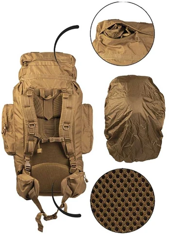 Kuprinė Mil-tec Recom 88L coyote