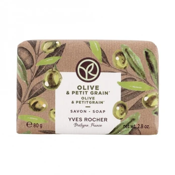 YVES ROCHER OLIVE & PETITGRAIN muilas, 80 g