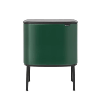 Brabantia šiukšliadėžė Bo Touch, 36 l, žalia