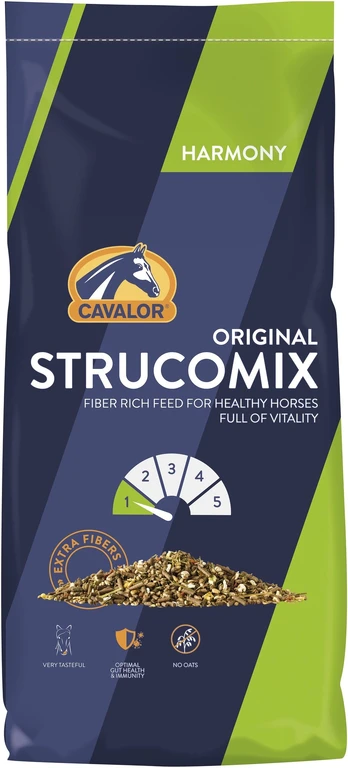 Pašaras žirgams Cavalor Strucomix Original, 15 kg