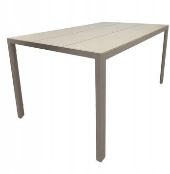 Lauko stalas Alleny Pro, 130x70 cm, taupe
