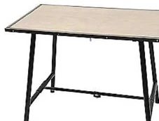 Rems arbejdsbord Jumbo - Arbejdsplade Bøg-multiplex, 1100×700×26mm, sammenklappeligt