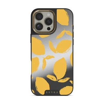 Lemon Tart - iPhone 16 Pro Max Case, Elite Mirror (MagSafe) / Gold