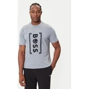 BOSS Marškinėliai Iconic TL 50543905 Pilka Relaxed Fit