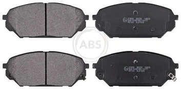 Stabdžių trinkelių rinkinys, diskinis stabdys A.B.S. 37809