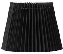 Nielsen_Light PLISSESKÆRM EMMA VILLA SIDE 14 CM SORT