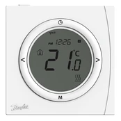 Programuojamas patalpos termostatas Danfoss, TP5001B matinimas 2xAA kaina