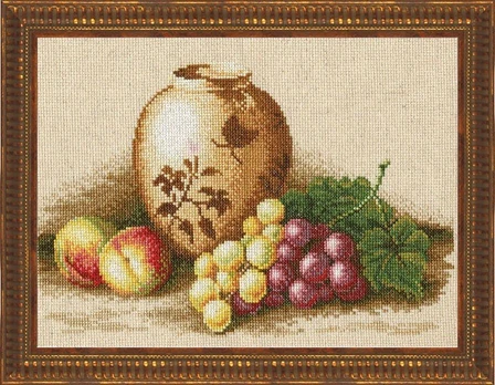 Peaches & grapes S/FI004