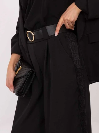 Italy Moda Kelnės-MI-SP-62440.56-juoda