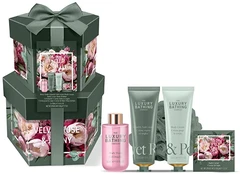 Grace Cole Rose & Peony Body Care Gift Set 5 pcs kaina