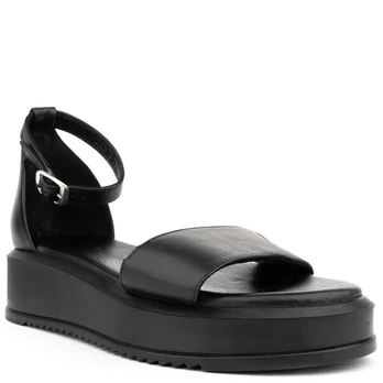 SERGIO MORETTI Basutės moterims, Juoda, Sandals
