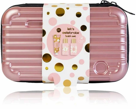 Accentra Travel set LET'S CELEBRATE in hard-shell case