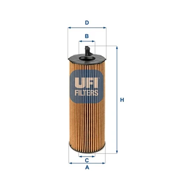 Alyvos filtras UFI 25.068.00