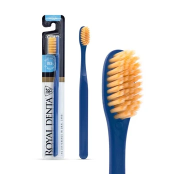 Dantų šepetėlis Royal Denta Gold Medium, 1 vnt.