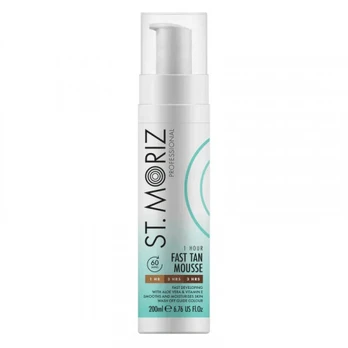 St. Moriz Professional 1 Hour Tan Mousse Express Savaiminio įdegio putos, 200ml