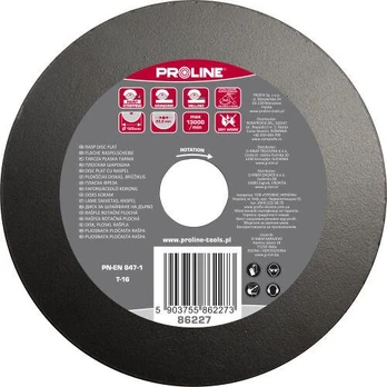 „Pro-Line“ PLOKŠČIAS DISKAS B TIPO 125 mm PROLINE