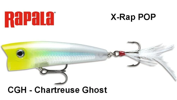 Vobleris Rapala X-Rap Pop XRP Chartreuse Ghost 7 cm