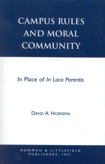 Campus Rules and Moral Community