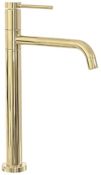 Praustuvo maišytuvas REA Lugano slim high Gold