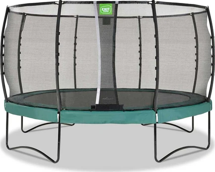 EXIT Allure Premium trampoline ø427cm - žalias