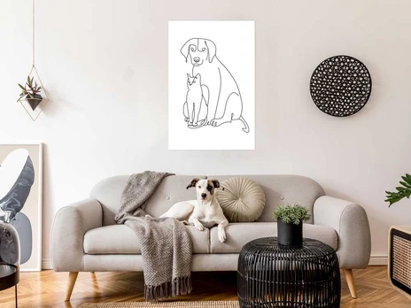 Artgeist Paveikslas - Best Friends (1 Part) Vertical
