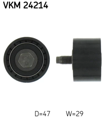 SKF VKM 24214 Timing belt pulley