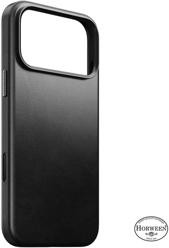 Burga Nomad Traditional Odinis dėklas, juodas (Horween) – iPhone 18 Pro Max/17 Pro Max