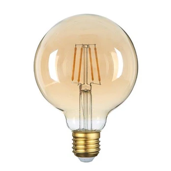 4W LED lemputė OPTONICA G95, E27, 2500K