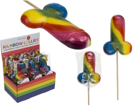 Saldainis "Rainbow lolly"