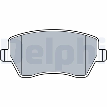 DELPHI LP3550 Brake pad set