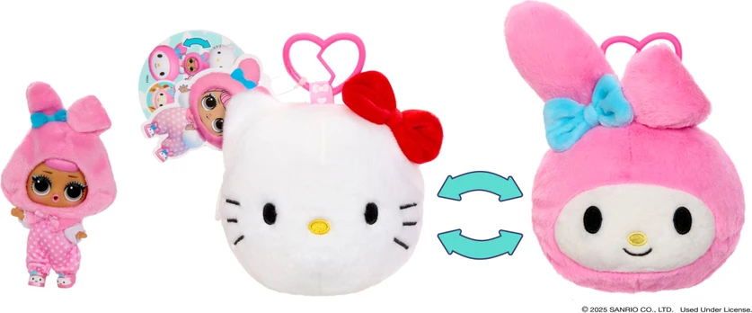 L.o.l. - Loves Hello Kitty Reversible Plush Asst (596608)