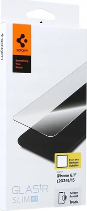 Spigen Glas.TR Slim iPhone 15/16 AGL06910 grūdintas stiklas kaina