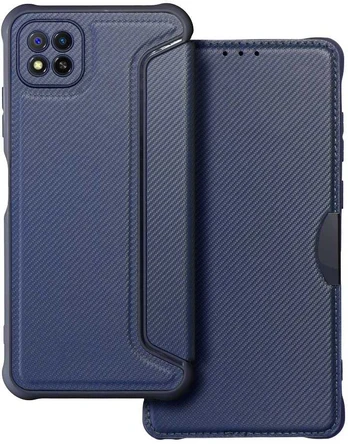 Dėklas Oem RAZOR Book for SAMSUNG A22 5G mėlynas