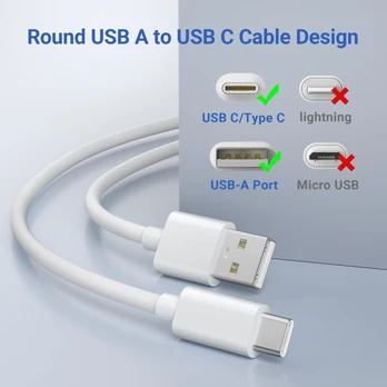 USB C tipo prailginimo laidas, 9 m