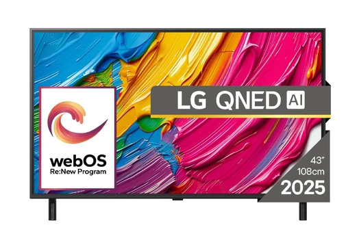Televizorius LG 43QNED80A3A