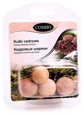 Cedar Balls batų gaiviklis, 4 vnt