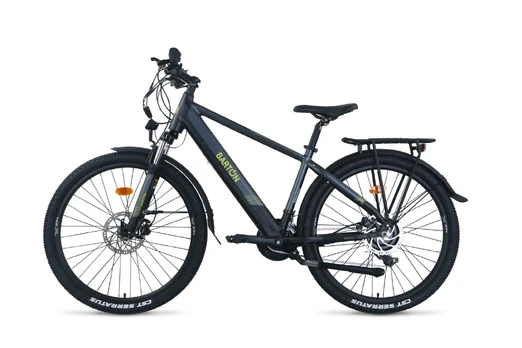 Elektrinis BARTON Jack plus 27,5" 8G dydis 19" (48cm) (pilka)