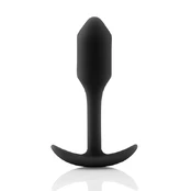 B-Vibe - Snug Plug 1 Black Analinis kaištis kaina