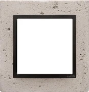 Kontakt-Simon Single frame 54 Nature Concrete Funda Mente (DRN1/93)