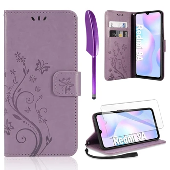 AROYI Xiaomi Redmi 9A dėklas su apsaugine plėvele A