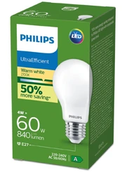 Lemputė Philips LED, A60, 2700 °K, E27, 4 W, 840 lm kaina