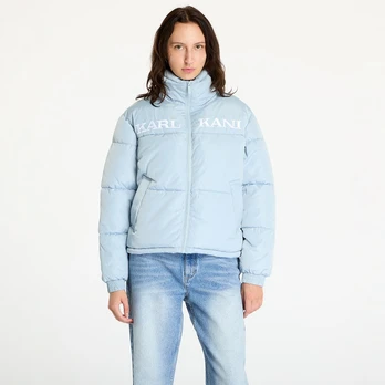 Karl Kani Retro Essential Puffer Jacket Light Blue - Dydis S (61760002 Striukės)