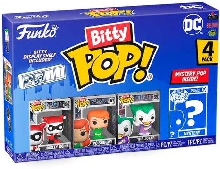 Funko Blister 4 figures Bitty POP DC Comics Harley Quinn