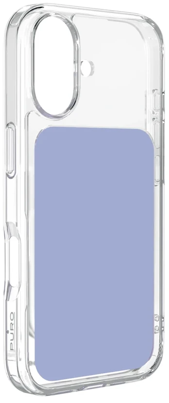 Dėklas Puro Plate Mag Case for iPhone 17 Compatible with MagSafe - Violetinė