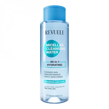 REVUELE ALL-IN-1 HYDRATING micelinis valomasis vanduo, 400 ml