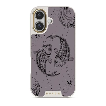 Pisces - iPhone 16 Case, Elite Light (MagSafe) / Gold / Purple